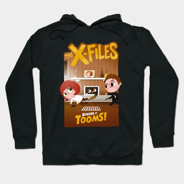 X-Files Tooms Hoodie by rafaelkoff